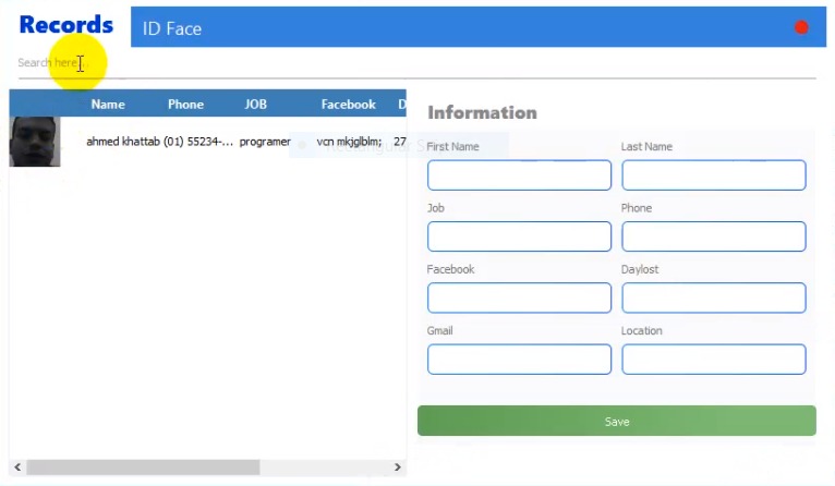 search for lost people – screenshot 1