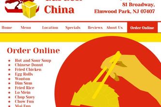 Garden China Website Concept