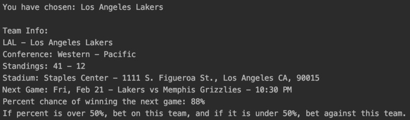 NBA Gambles – screenshot 1