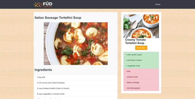 FÜD Network – screenshot 1