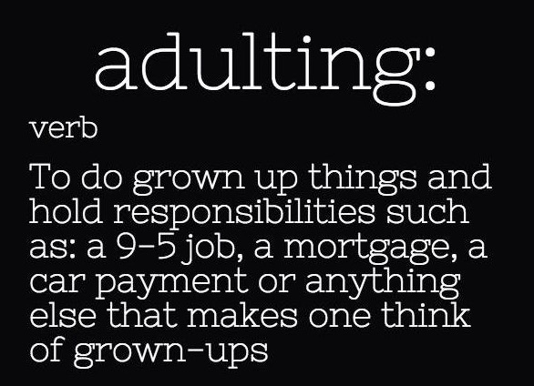 #adulting – screenshot 2