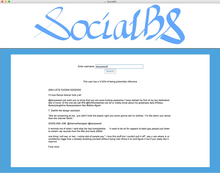 SocialBS – screenshot 1