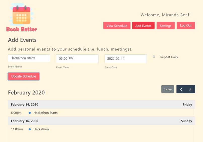 BookBetter – screenshot 3