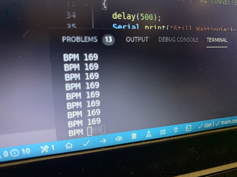 Node MCU Heartbeat – screenshot 2