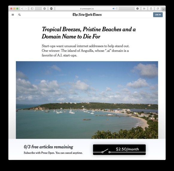 Press Open – screenshot 1