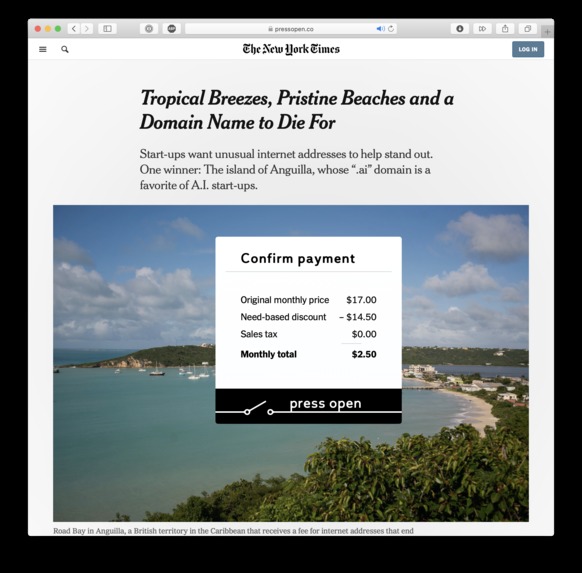 Press Open – screenshot 2