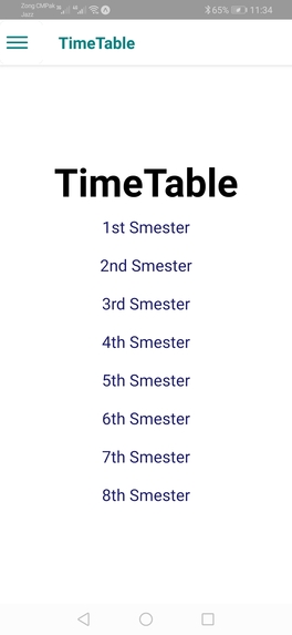 Uet system management app – screenshot 5