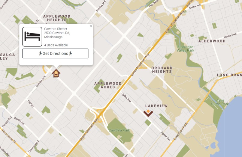 ShelterFinder – screenshot 2