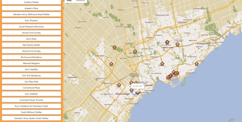 ShelterFinder – screenshot 5