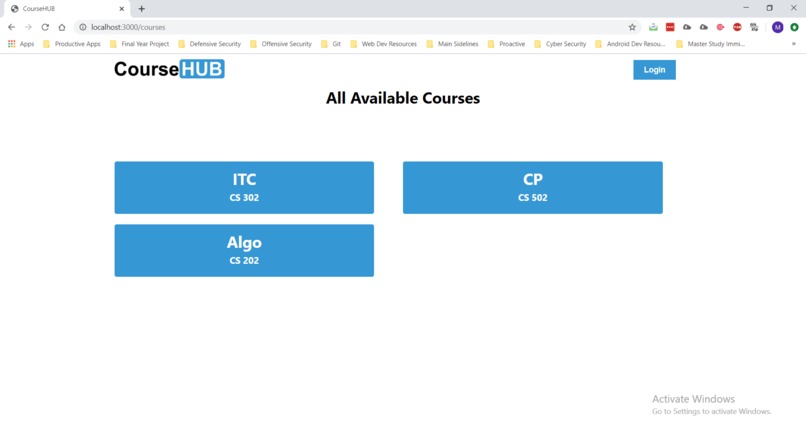 CourseHUB – screenshot 6