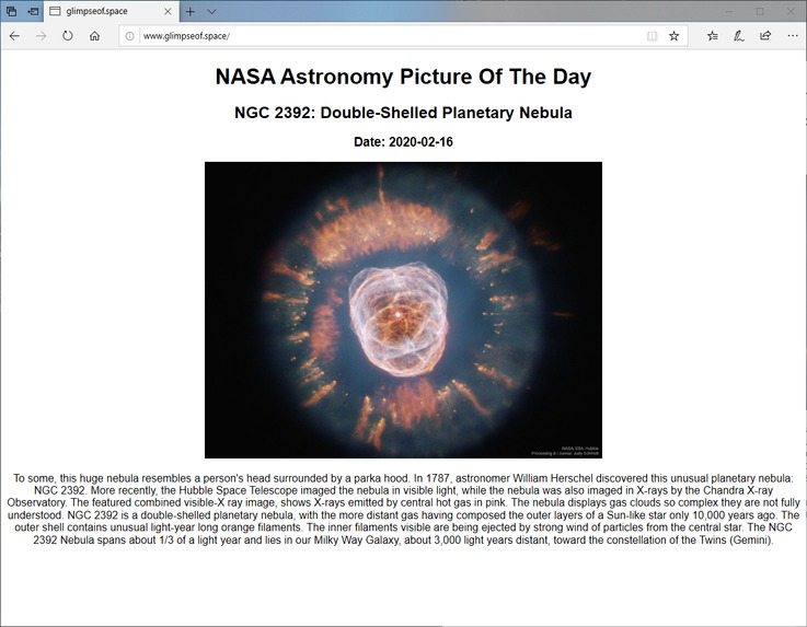 GlimpseOf.Space – screenshot 1