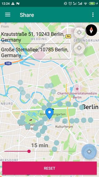 PCP (Park and Commute Platform) – screenshot 6