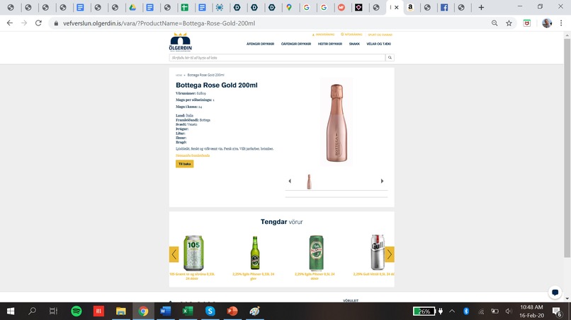 Data science to optimize sales at Ölgerðin – screenshot 3