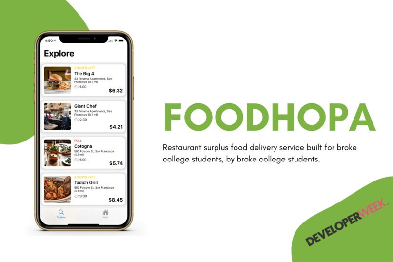 FoodHopa – screenshot 1