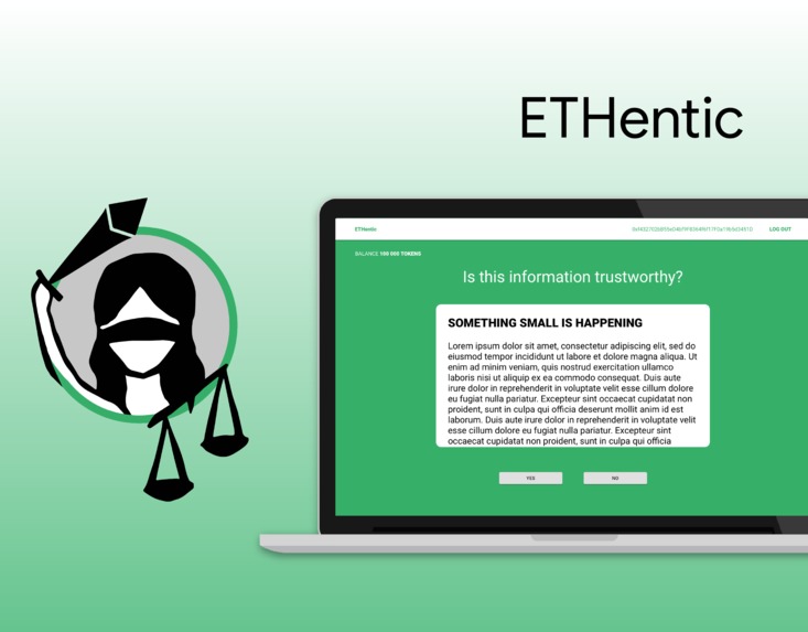 ETHentic – screenshot 1