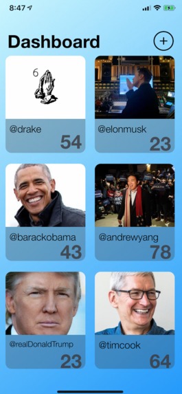 TweetSense – screenshot 1