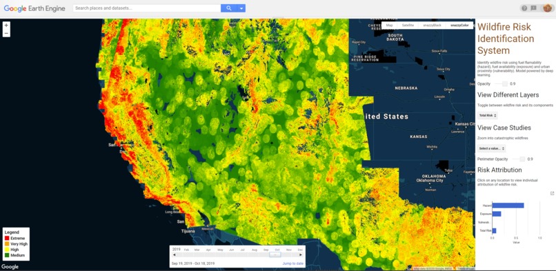 FireNet: Wildfire Risk Forecaster for Social Equality – screenshot 2