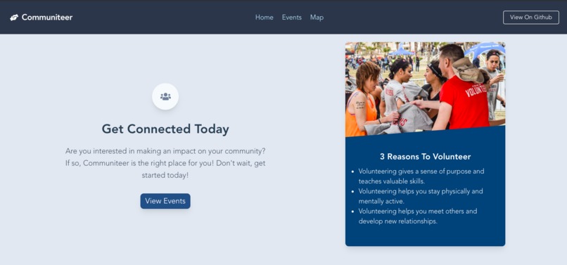 Communiteer – screenshot 2
