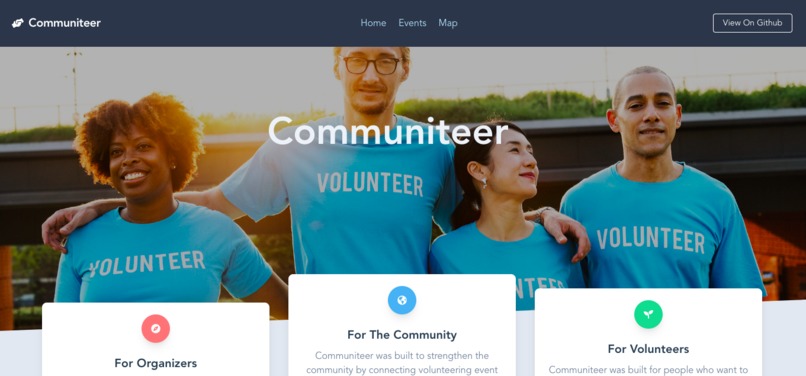Communiteer – screenshot 1