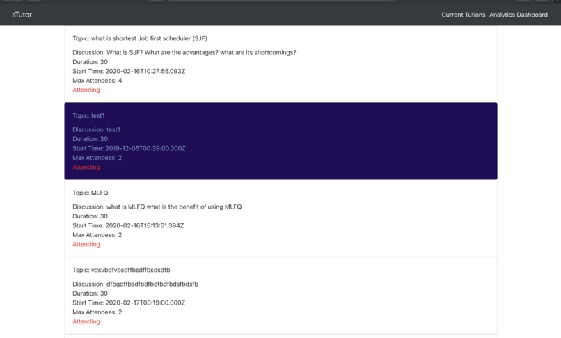 sTutor – screenshot 4