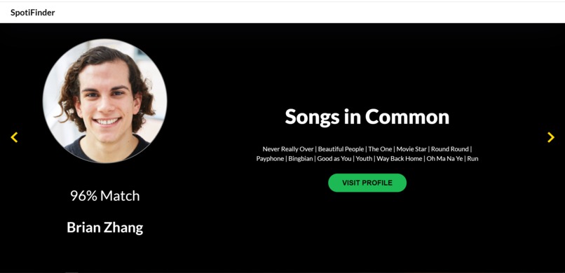 SpotiFinder – screenshot 1