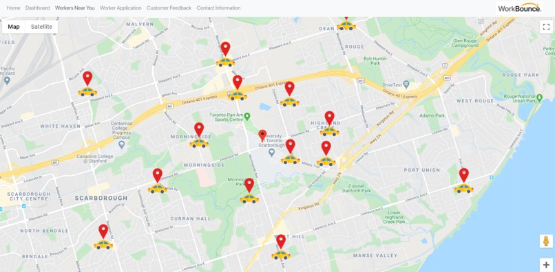 WorkBounce – screenshot 3