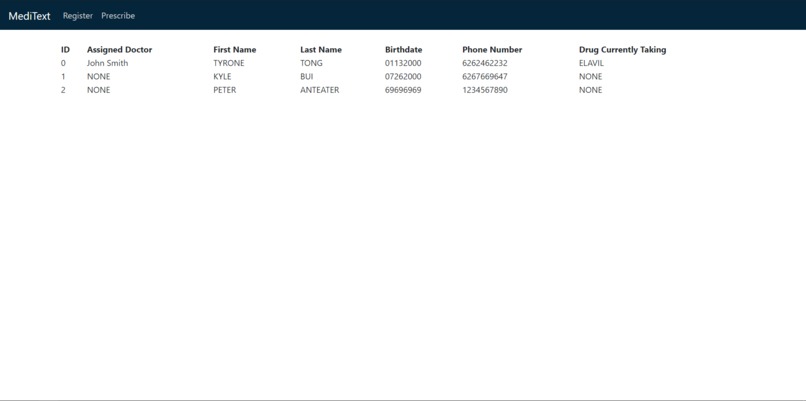 MediText – screenshot 2