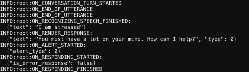 Programmatically Unaided Conversational Companion (PUCC) – screenshot 4