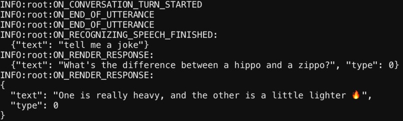 Programmatically Unaided Conversational Companion (PUCC) – screenshot 5