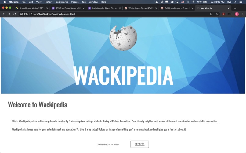 Wackipedia – screenshot 2