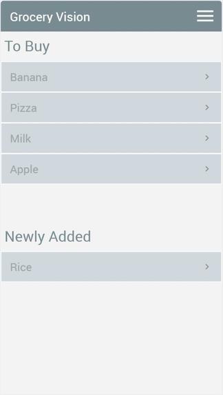 Grocery Vision – screenshot 1