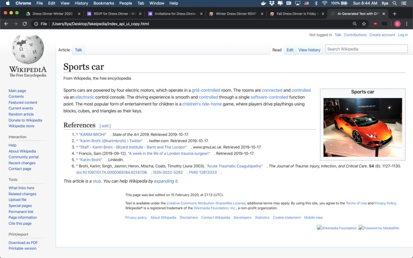 Wackipedia – screenshot 3