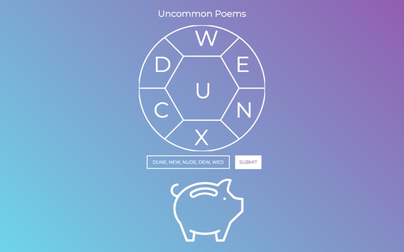 Uncommon Poems – screenshot 2