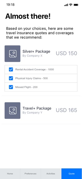 insureMe – screenshot 3
