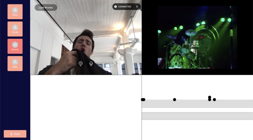 Audia (Multiplayer AI Rock Band) – screenshot 1