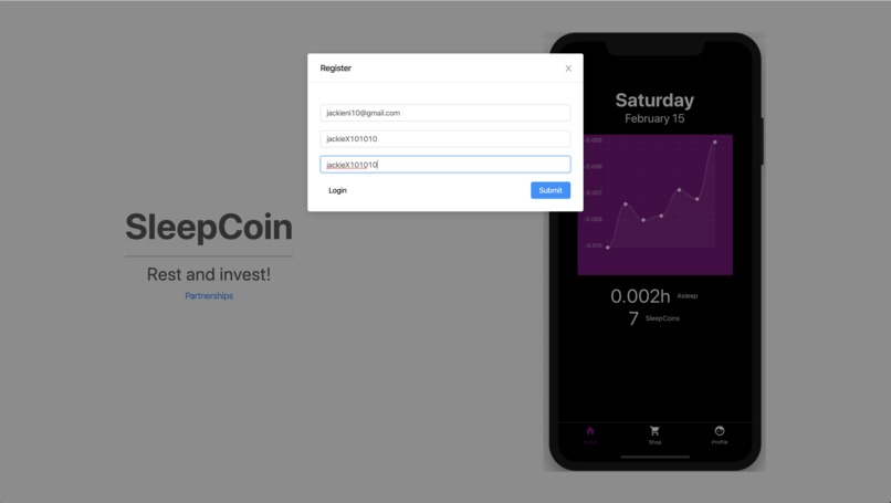 SleepCoin – screenshot 5