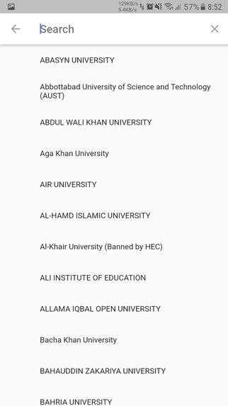 Pakistan Universities Admission – screenshot 14