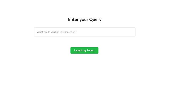 Market Analytics – screenshot 1