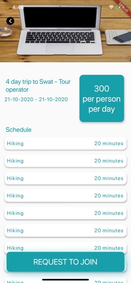 WeTour – screenshot 9