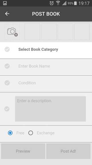 Book The BOOK - Books Swapping App – screenshot 1