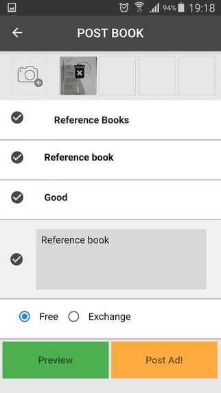 Book The BOOK - Books Swapping App – screenshot 2