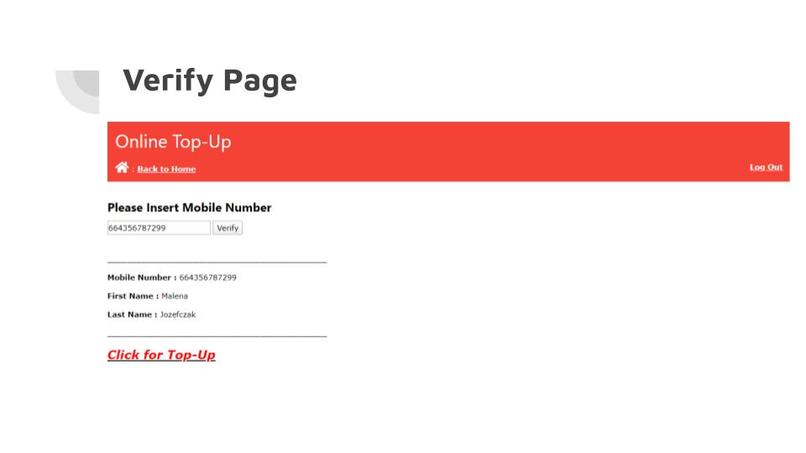 Online Top-Up Service – screenshot 8