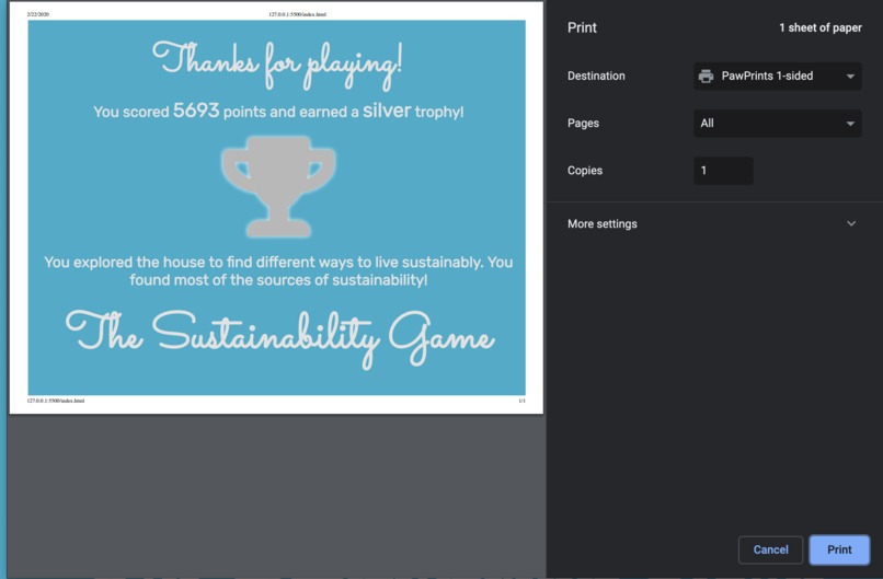 The Sustainability Game – screenshot 5