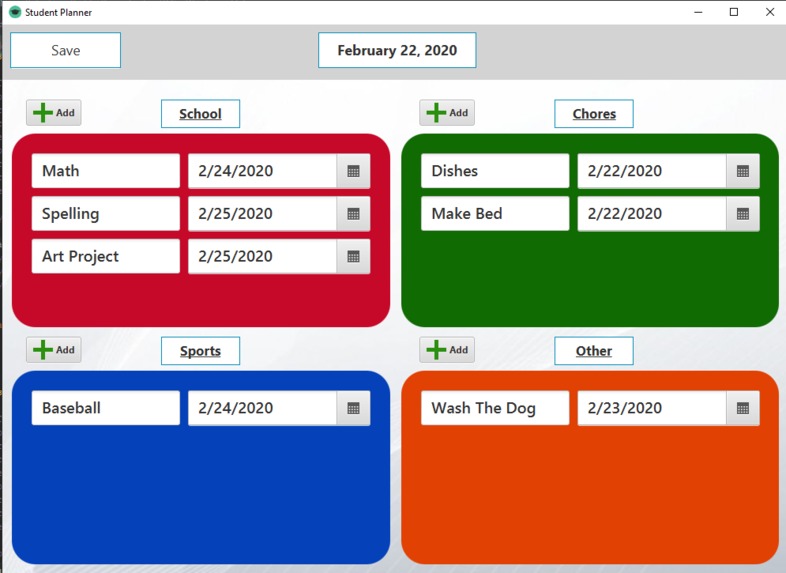 Student Planner – screenshot 3