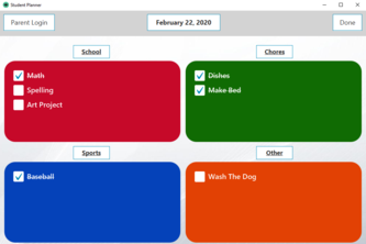 Student Planner