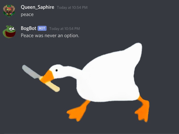 BogBot – screenshot 1