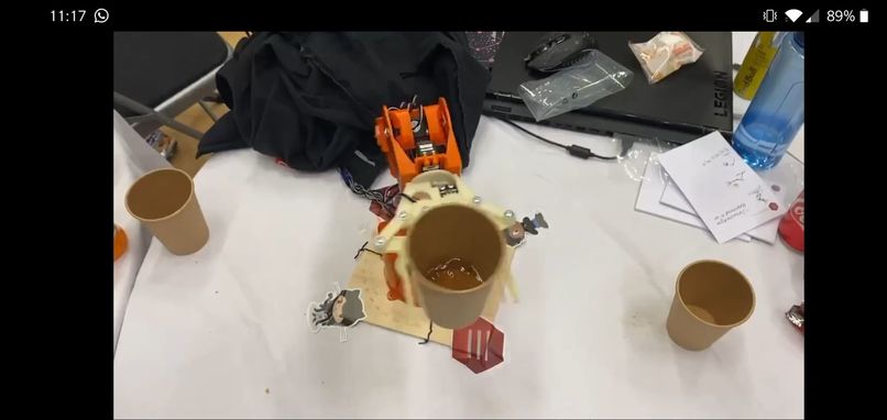 Hackathon Braccio Bartender – screenshot 1