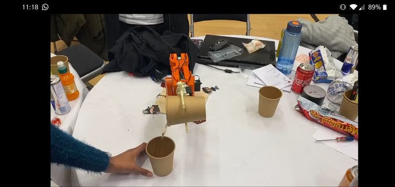 Hackathon Braccio Bartender – screenshot 2