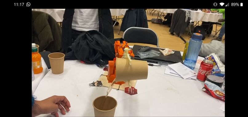 Hackathon Braccio Bartender – screenshot 3
