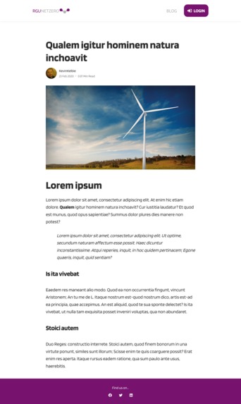 RGU NETZERO – screenshot 7